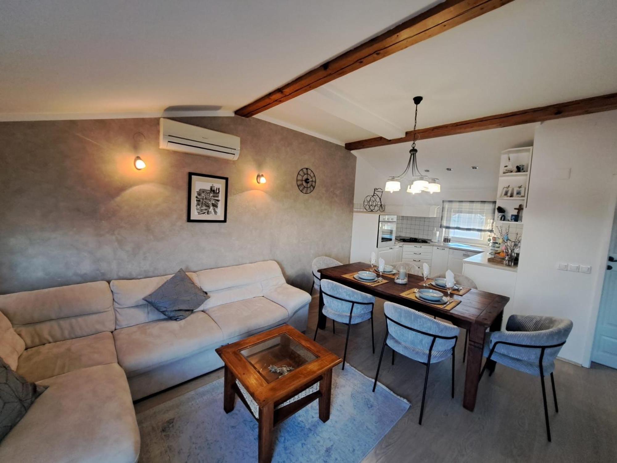 Apartman Lucia Posedarje Exteriér fotografie